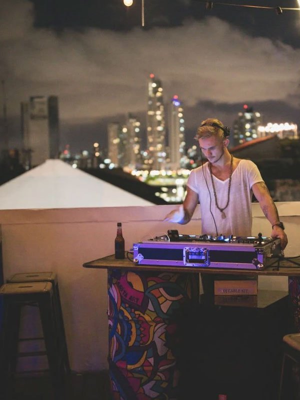 rooftop, music, dance